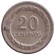 Монета 20 сентаво. 1948 год, Колумбия.