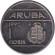 Монета 1 флорин. 1992 год, Аруба.