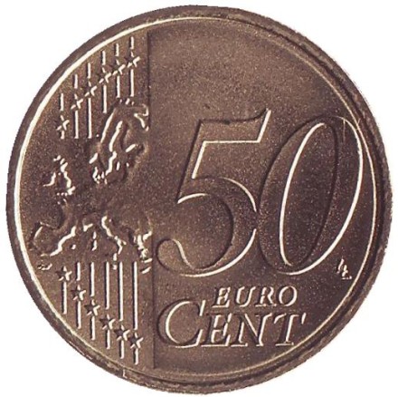 Монета 50 центов. 2017 год, Австрия. Монета 50 центов. 2017 год, Австрия.