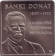 Монета 1000 форинтов. 2009 год, Венгрия. 150 лет со дня рождения Доната Банки. Монета 1000 форинтов. 2009 год, Венгрия. 150 лет со дня рождения Доната Банки.