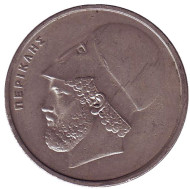 Монета 20 драхм. 1984 год, Греция. Перикл. Монета 20 драхм. 1984 год, Греция. Перикл.