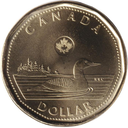 Монета 1 доллар. 2023 год, Канада. Карл III.