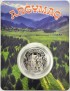 Монета 200 тенге. 2025 год, Казахстан. Лошадь Аргамак. Серия "Культовые животные тотемы кочевников".  В блистере.