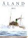 Аландские острова. Пароход. Набор монет Финляндии (8 шт., с маркой). 2011 год, Финляндия.