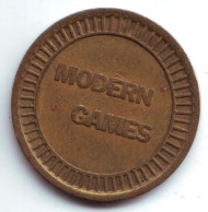 Игровой жетон "Modern Games". Игровой жетон "Modern Games".