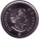  100 лет шхуне "Bluenose". Монета 10 центов 2021 год, Канада. (Цветная).