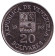 Монета 20 боливаров. 1998 год, Венесуэла. Монета 20 боливаров. 1998 год, Венесуэла.