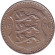 Монета 50 сентов. 1936 год, Эстония.