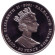 Монета 50 пенсов. 2001 год, Фолклендские острова. Королева Великобритании Виктория.