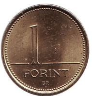 Монета 1 форинт. 2005 год, Венгрия. Монета 1 форинт. 2005 год, Венгрия.