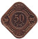 Монета 50 центов. 1993 год, Нидерландские Антильские острова. BU. Монета 50 центов. 1993 год, Нидерландские Антильские острова. BU.