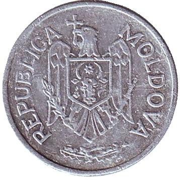 Монета 10 бани. 2006 год, Молдавия. Монета 10 бани. 2006 год, Молдавия.