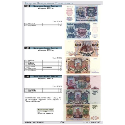 Каталог-справочник "Бумажные деньги России". Часть I. Редакция 11, цветная, 2024 год. Конрос-Информ. Каталог-справочник "Бумажные деньги России". Часть I. Редакция 11, цветная, 2024 год. Конрос-Информ.