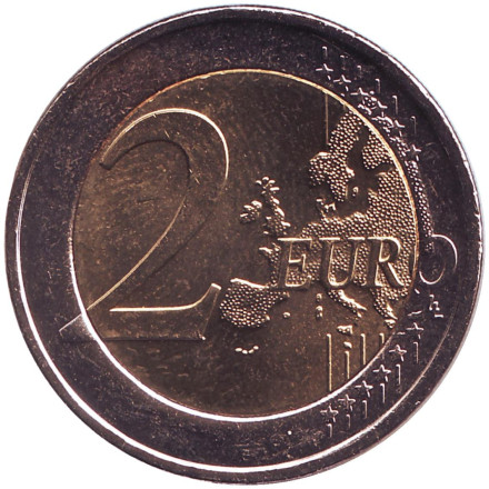 Монета 2 евро. 2008 год, Греция.