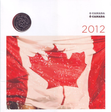 Празднование. Набор монет Канады (6 шт.) 2012 года. (с редким квотером).