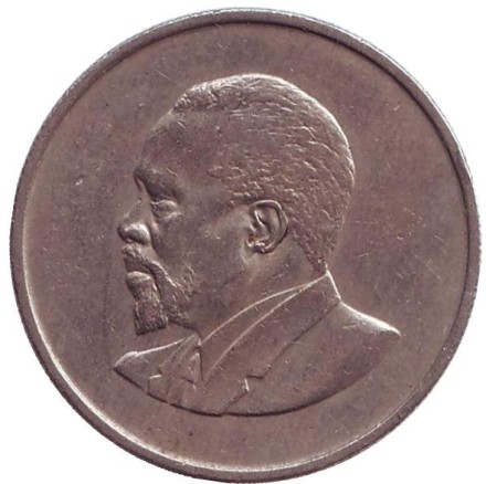 Монета 50 центов. 1967 год, Кения. Монета 50 центов. 1967 год, Кения.