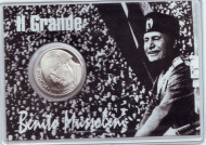 Бенито Муссолини. Памятный жетон. Италия.