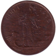 Монета 1 чентезимо. 1915 год, Италия. Монета 1 чентезимо. 1915 год, Италия.