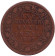 Монета 1/4 анны. 1907 год, Индия Британская.
