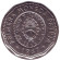 Монета 25 песо. 1967 год, Аргентина.