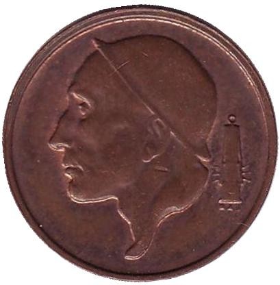 Монета 50 сантимов. 1981 год, Бельгия. (Belgie) Монета 50 сантимов. 1981 год, Бельгия. (Belgie)