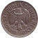 Монета 1 марка. 1950 год (J), ФРГ. Монета 1 марка. 1950 год (J), ФРГ.