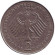 Монета 2 марки. 1980 год (J), ФРГ. Теодор Хойс. Монета 2 марки. 1980 год (J), ФРГ. Теодор Хойс.