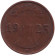 Монета 1 рентенпфенниг. 1923 год (J), Веймарская республика. Монета 1 рентенпфенниг. 1923 год (J), Веймарская республика.