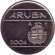 Монета 10 центов. 2004 год, Аруба.