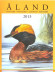Аландские острова. Чернозобая гагара. Набор монет Финляндии (8 шт., с маркой). 2013 год, Финляндия.