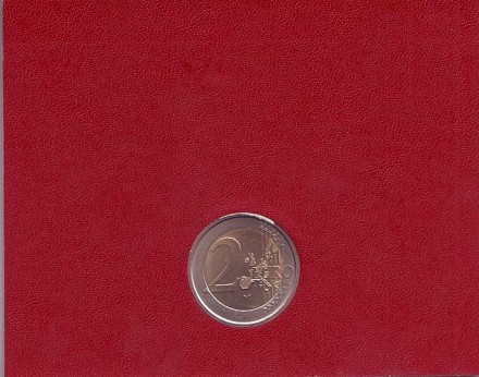 Монета 2 евро. 2004 год, Ватикан. (в буклете) 75 лет образования Государства Ватикан.