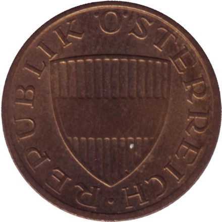 Монета 50 грошей. 1988 год, Австрия.