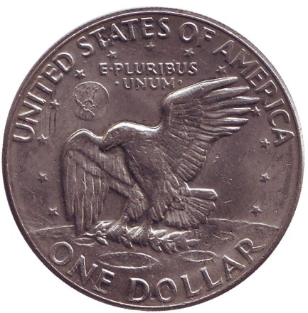 Дуайт Эйзенхауэр. 1 доллар, 1977 год (D), США.