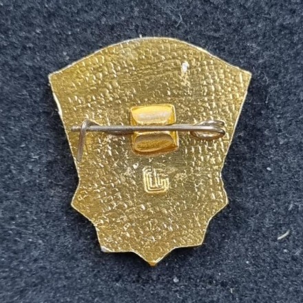 БГТО (Будь готов к труду и обороне). I ступень. Золото. Значок. 1972-1991 гг. СССР.