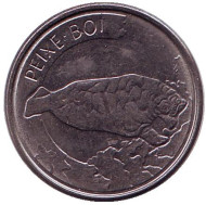 Монета 100 крузейро, 1992 год, Бразилия. Ламантин. Монета 100 крузейро, 1992 год, Бразилия. Ламантин.