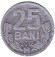 Монета 25 бани. 2012 год, Молдавия.