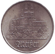 Город Мейсен (Майсен). 5 марок. 1972 год (А), ГДР. Город Мейсен (Майсен). 5 марок. 1972 год (А), ГДР.
