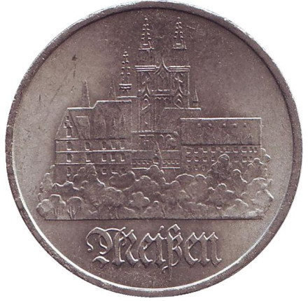 Город Мейсен (Майсен). 5 марок. 1972 год (А), ГДР.