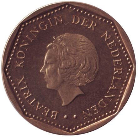 Монета 2,5 гульдена. 2011 год, Нидерландские Антильские острова.