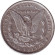 Монета 1 доллар. 1898 год, США. (Без отметки монетного двора) Моргановский доллар.