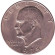 Дуайт Эйзенхауэр. 1 доллар, 1978 год (D), США. 