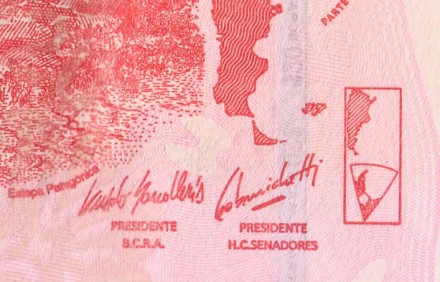 Банкнота 20 песо. 2017 год, Аргентина. Гуанако. 361(2)