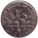 Монета 10 центов. 2007 (P) год, США. Рузвельт. Монета 10 центов. 2007 (P) год, США. Рузвельт.