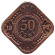 Монета 50 центов. 1996 год, Нидерландские Антильские острова. BU. Монета 50 центов. 1996 год, Нидерландские Антильские острова. BU.