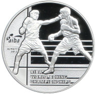 Монета 100 тенге. 2013 год, Казахстан. Чемпионат мира по боксу. Алматы 2013. Монета 100 тенге. 2013 год, Казахстан. Чемпионат мира по боксу. Алматы 2013.