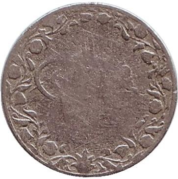 Монета 1/10 кирша. 1909 год, Египет. Монета 1/10 кирша. 1909 год, Египет.