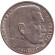 Монета 2 рейхсмарки. 1939 год, Германия (Третий Рейх). (F). Монета 2 рейхсмарки. 1939 год, Германия (Третий Рейх). (F).