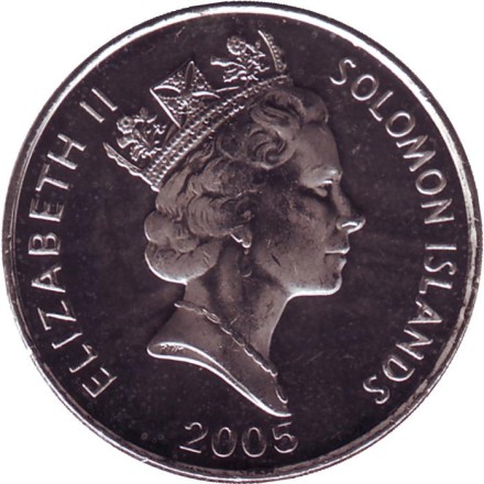 Монета 10 центов. 2005 год, Соломоновы острова. Мифическое существо, дух моря - Нгориеру. Монета 10 центов. 2005 год, Соломоновы острова. Мифическое существо, дух моря - Нгориеру.