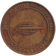 Игровой жетон "MORPASFLOT", (круизный). Игровой жетон "MORPASFLOT", (круизный).