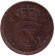 Монета 1 эре. 1915 год, Дания.